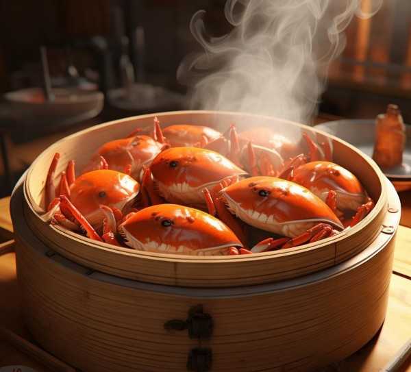 大闸蟹蒸煮黄金时间揭秘，尽享鲜美蟹肉之道