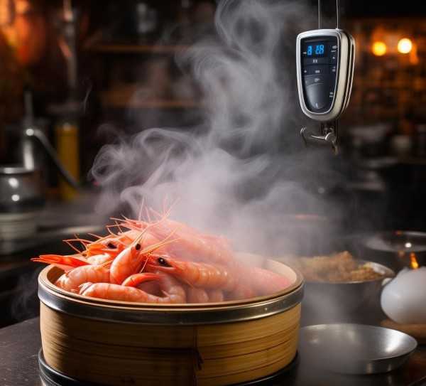 皮皮虾蒸制技巧，揭秘最佳烹饪时长，美味轻松掌握！