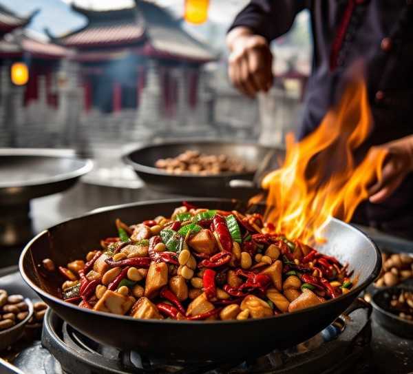 宫保鸡丁，探寻经典佳肴的地理传承