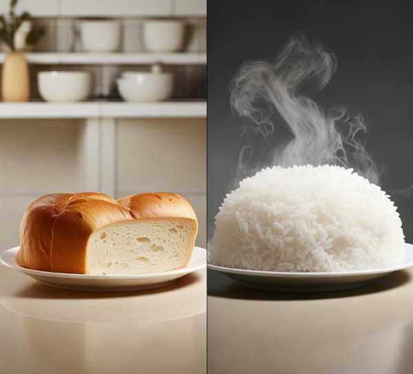 主食选择，面包与米饭，谁更容易引发体重增加？