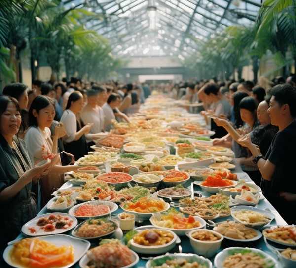 美食地图，探索难忘的自助餐天堂