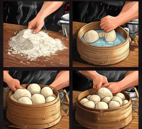 蒸馒头全攻略，从和面到出锅，时间揭秘与步骤详解