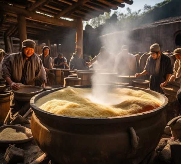 传统米酒酿造揭秘，一斤米能酿出多少美酒？