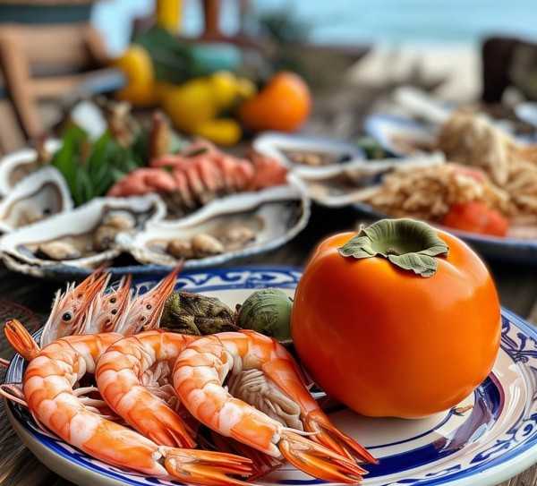 海鲜与柿子饮食搭配时间揭秘