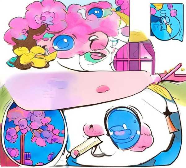 卡通女孩可爱瞬间，樱桃小丸子绘画入门教程