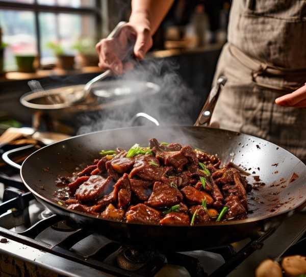 家常牛肉炒制秘诀，鲜嫩多汁，美味可口