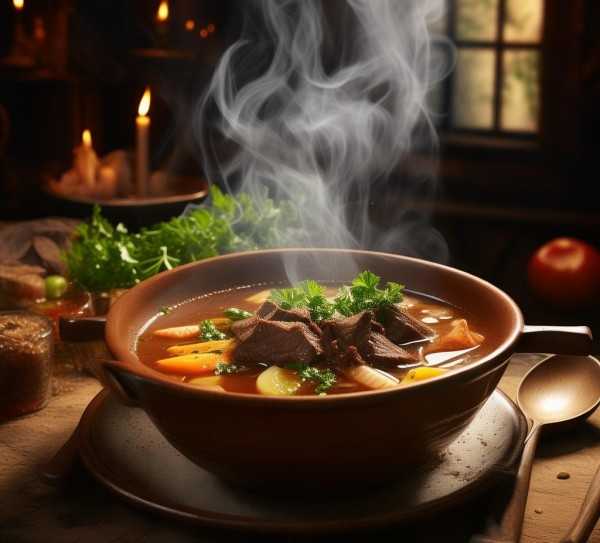 家常牛肉汤，暖胃滋补，营养美味的家庭汤品秘籍